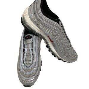 Nike Air Max 97 Silver Bullet Sneakers Youth 6.5Y O10705 EUC 918890-001 Athletic
